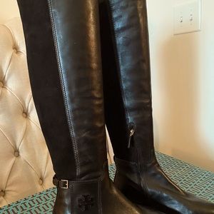 COPY - Tory Burch Over Knee Boots in black